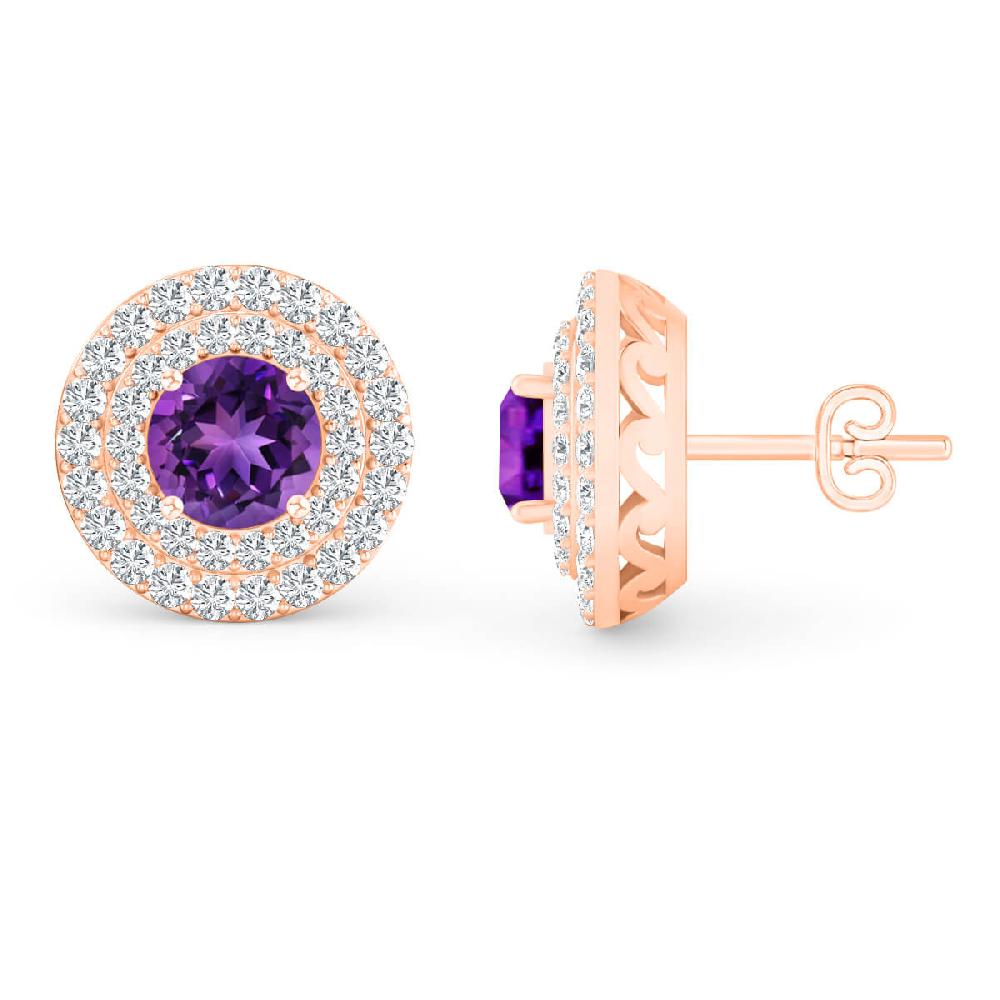 Rose Gold - Amethyst