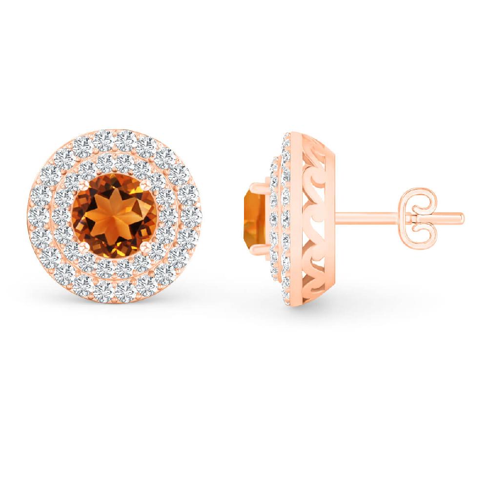 Rose Gold - Citrine