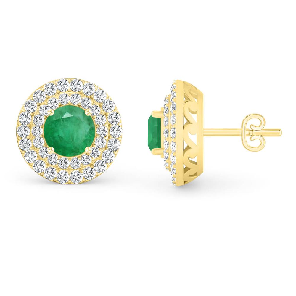 Yellow Gold - Emerald