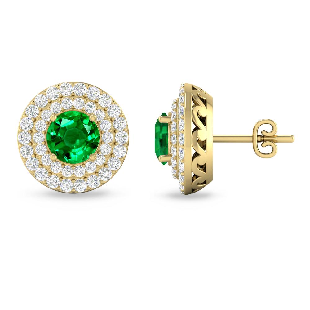 Yellow Gold - Emerald