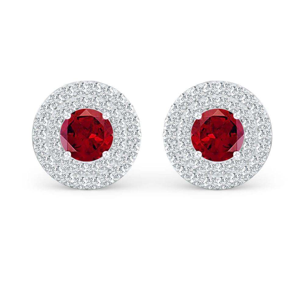 White Gold - Garnet