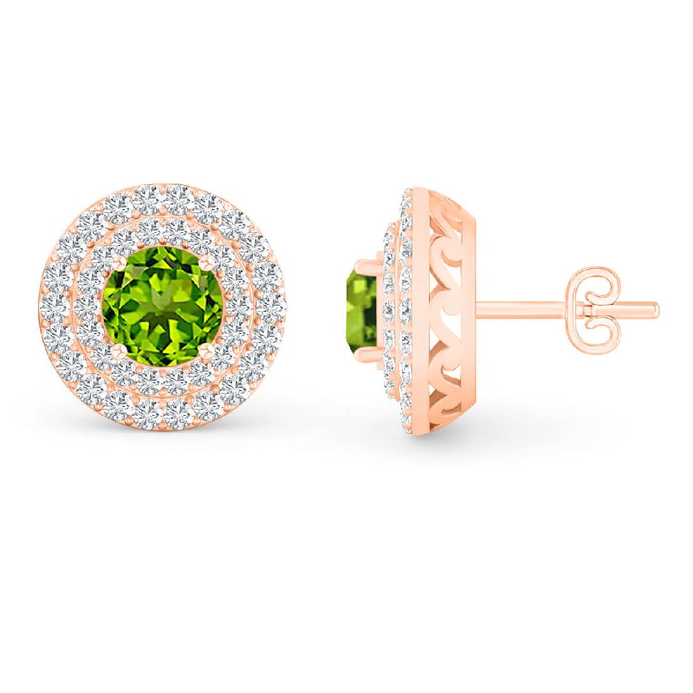 Rose Gold - Peridot