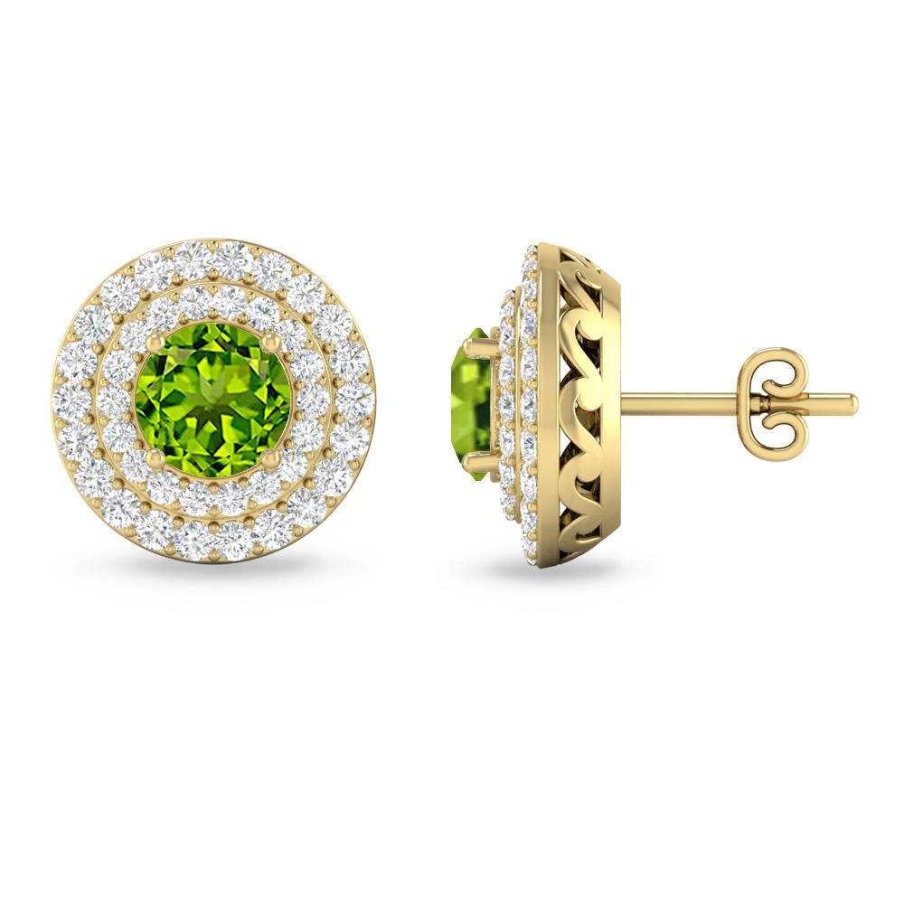 Yellow Gold - Peridot