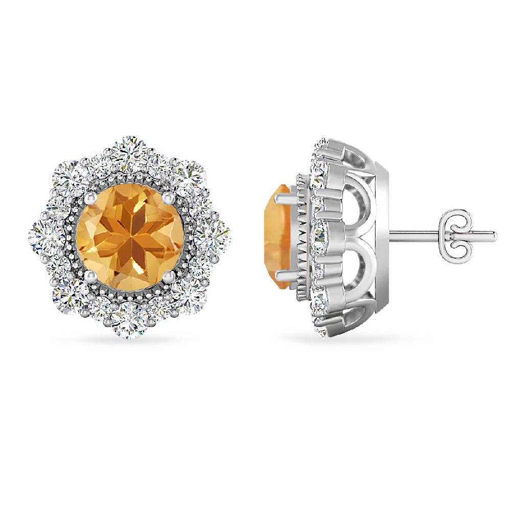 White Gold - Citrine