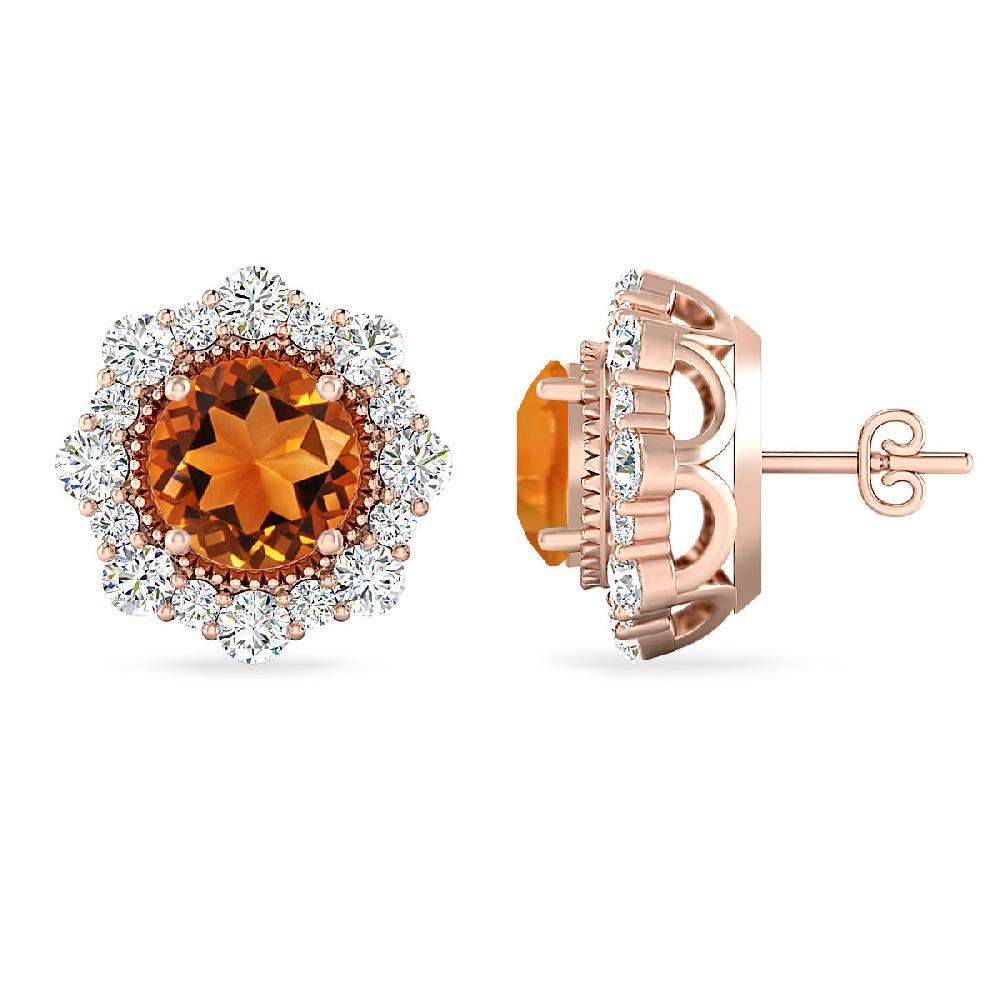 Rose Gold - Citrine