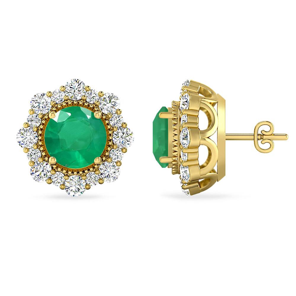 Yellow Gold - Emerald