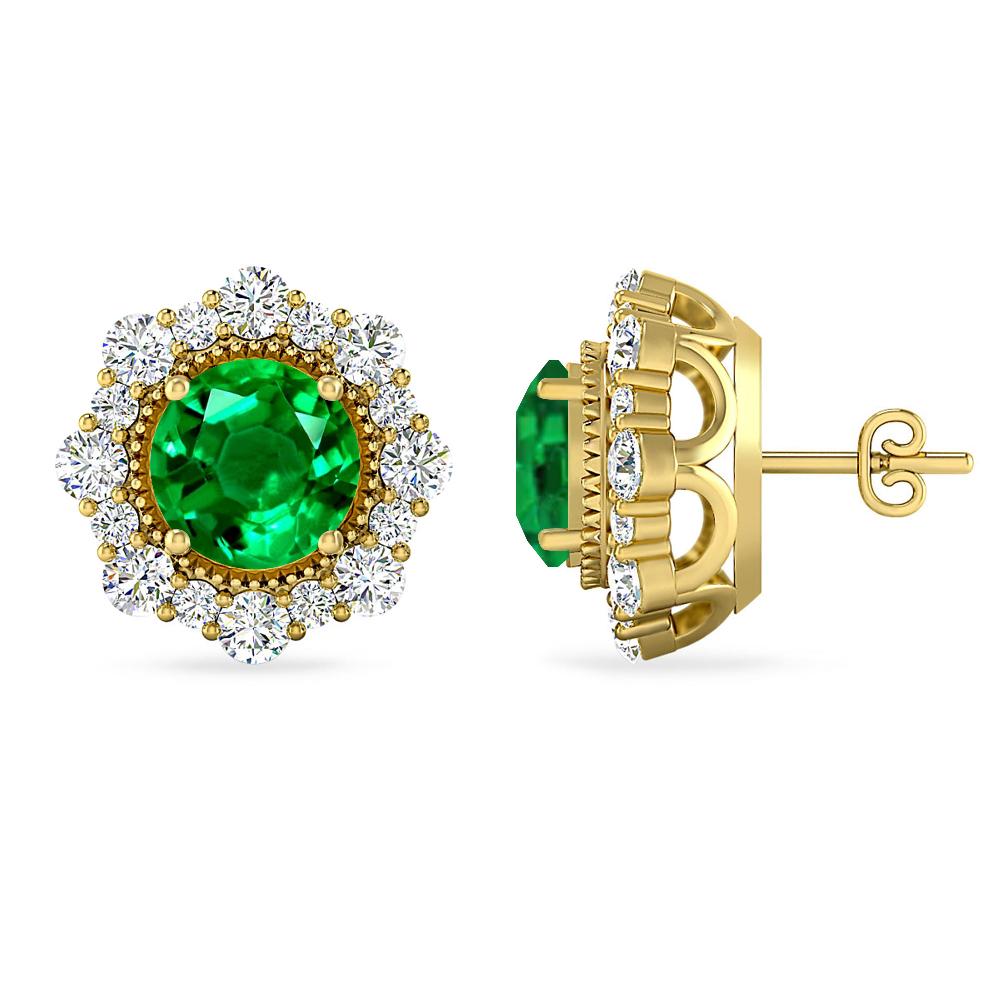 Yellow Gold - Emerald