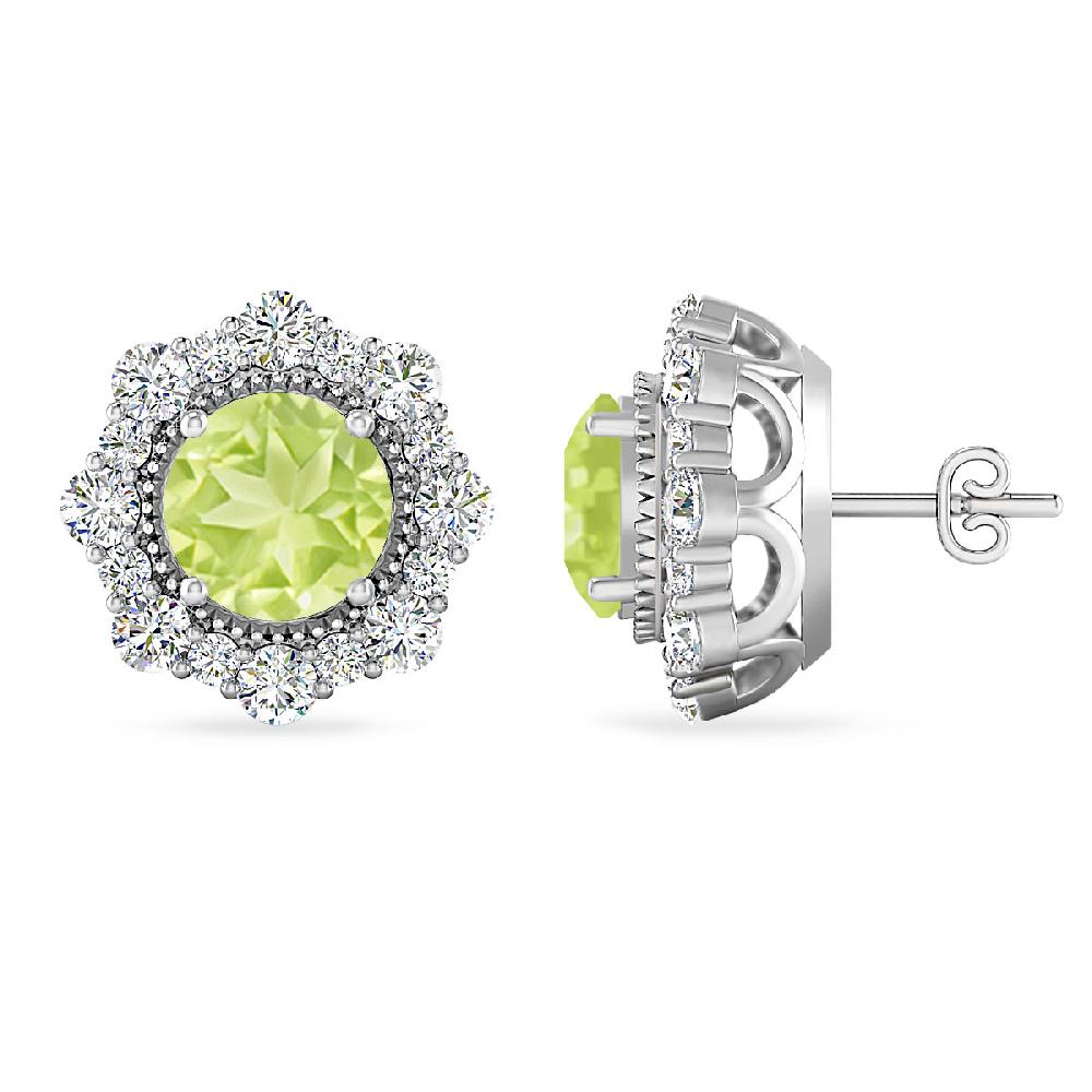 White Gold - Peridot