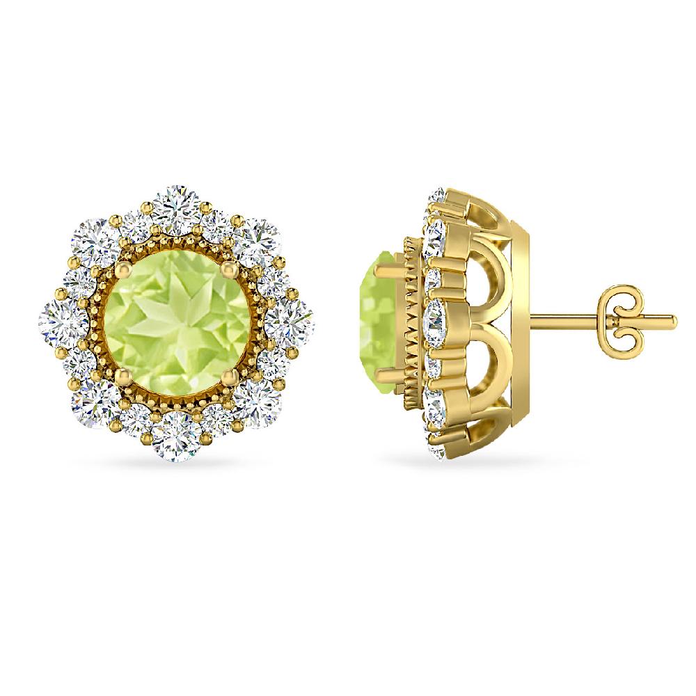 Yellow Gold - Peridot