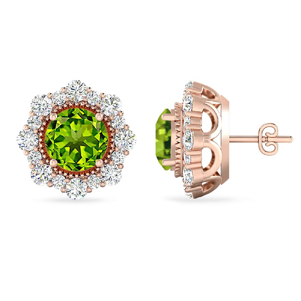 Rose Gold - Peridot