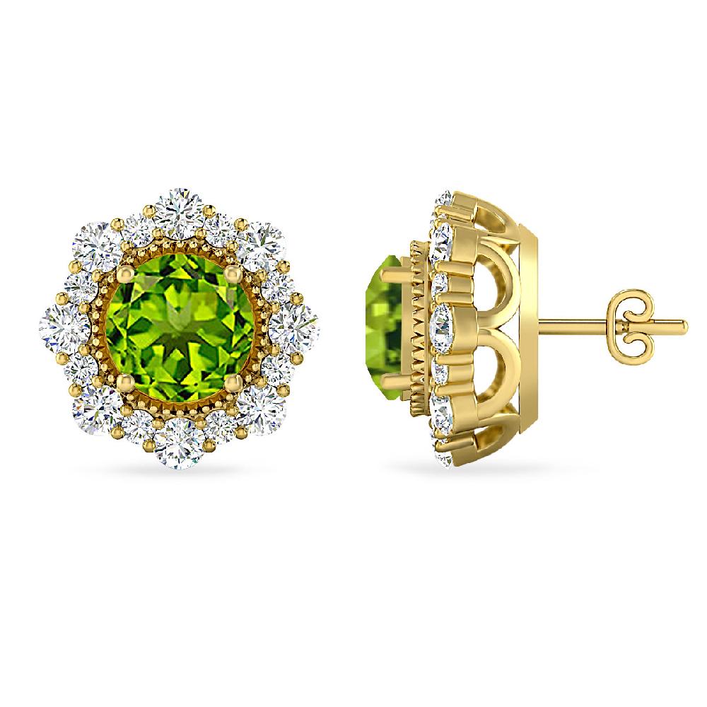 Yellow Gold - Peridot