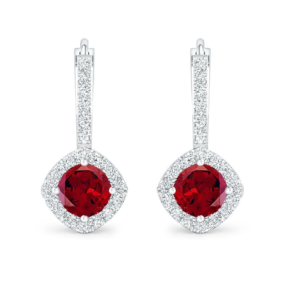 White Gold - Garnet