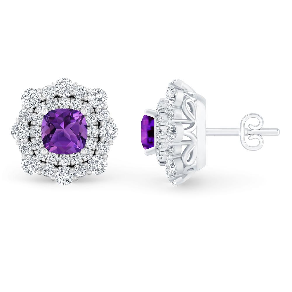 White Gold - Amethyst