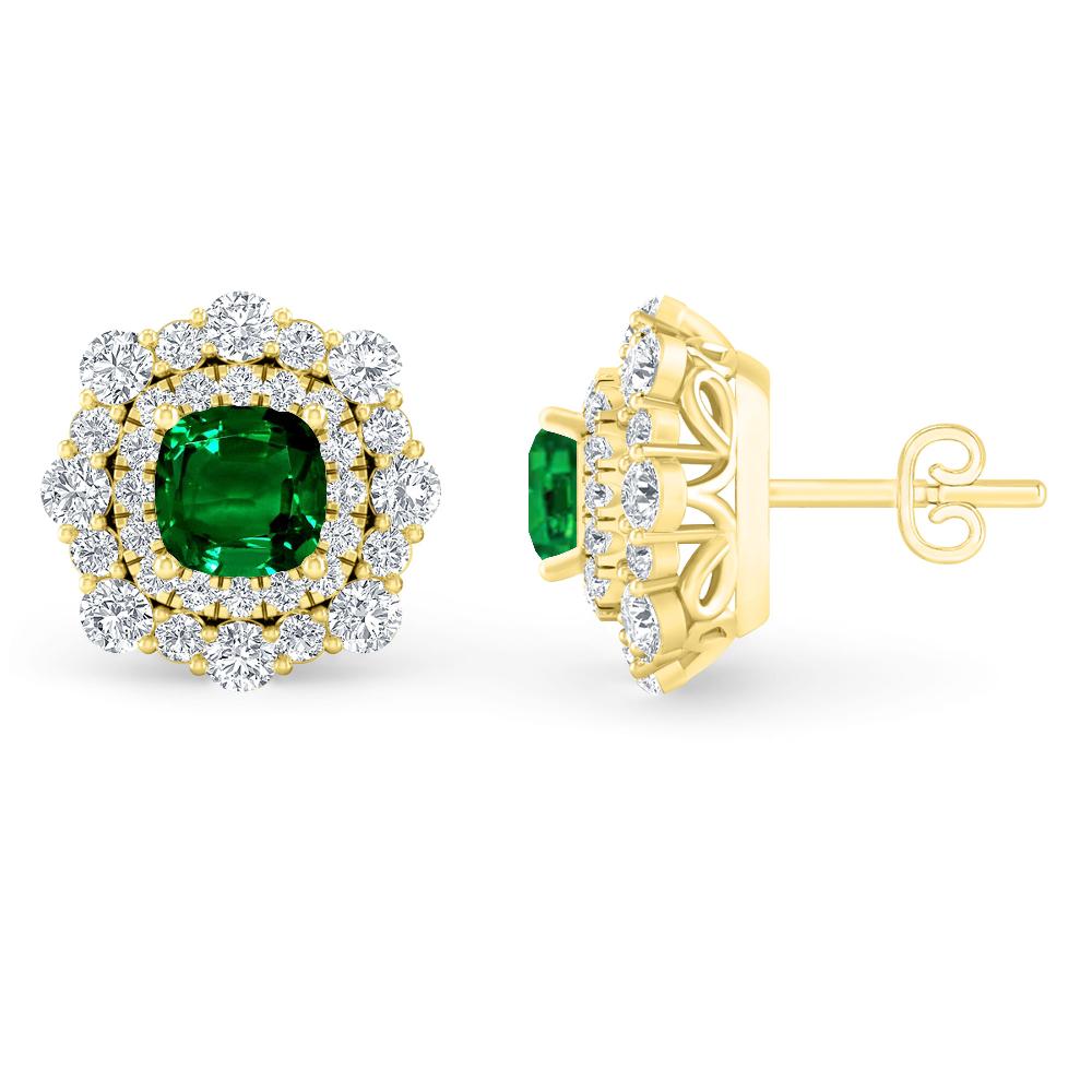 Yellow Gold - Emerald