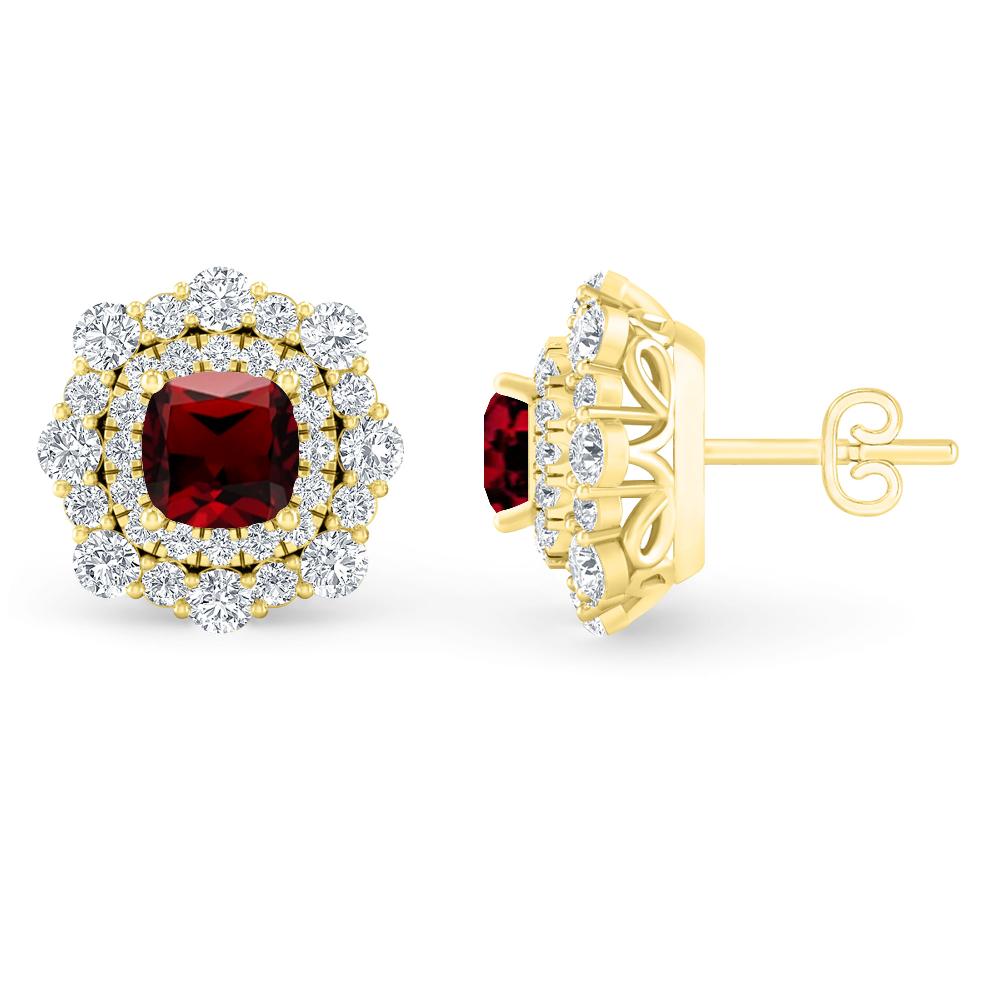 Yellow Gold - Garnet