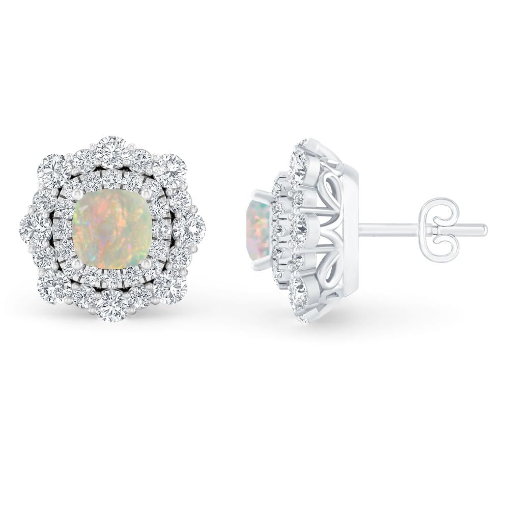 White Gold - Opal