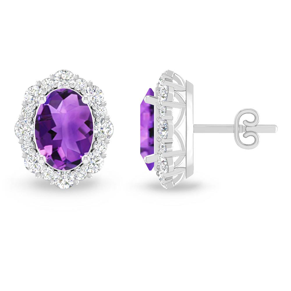 White Gold - Amethyst