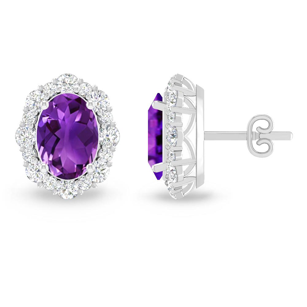 White Gold - Amethyst