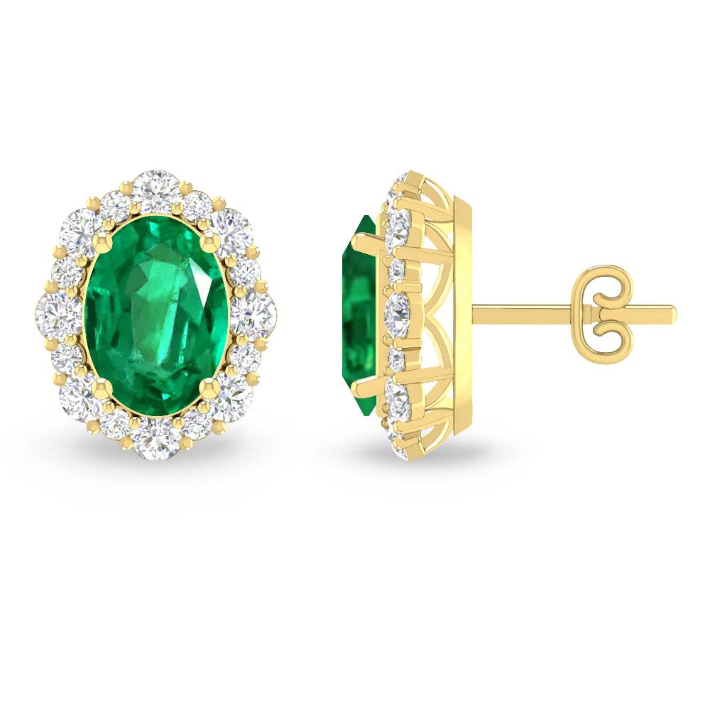 Yellow Gold - Emerald