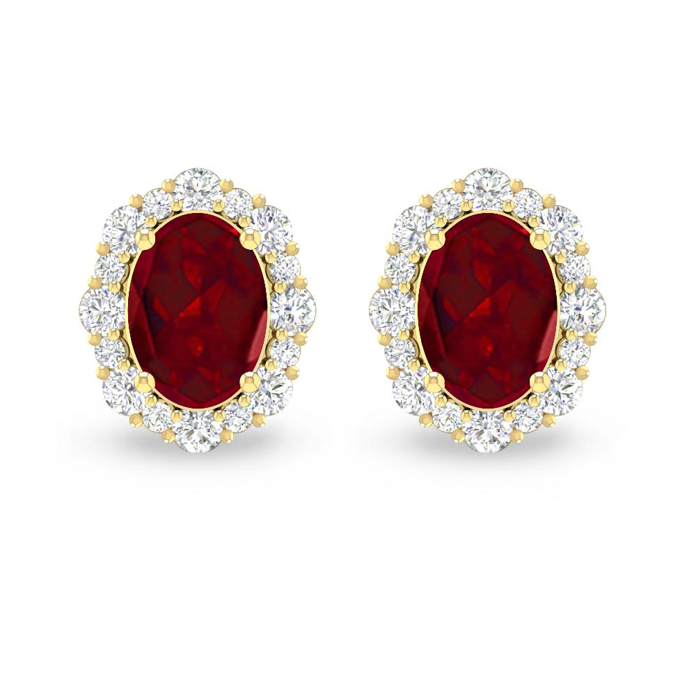 Yellow Gold - Garnet