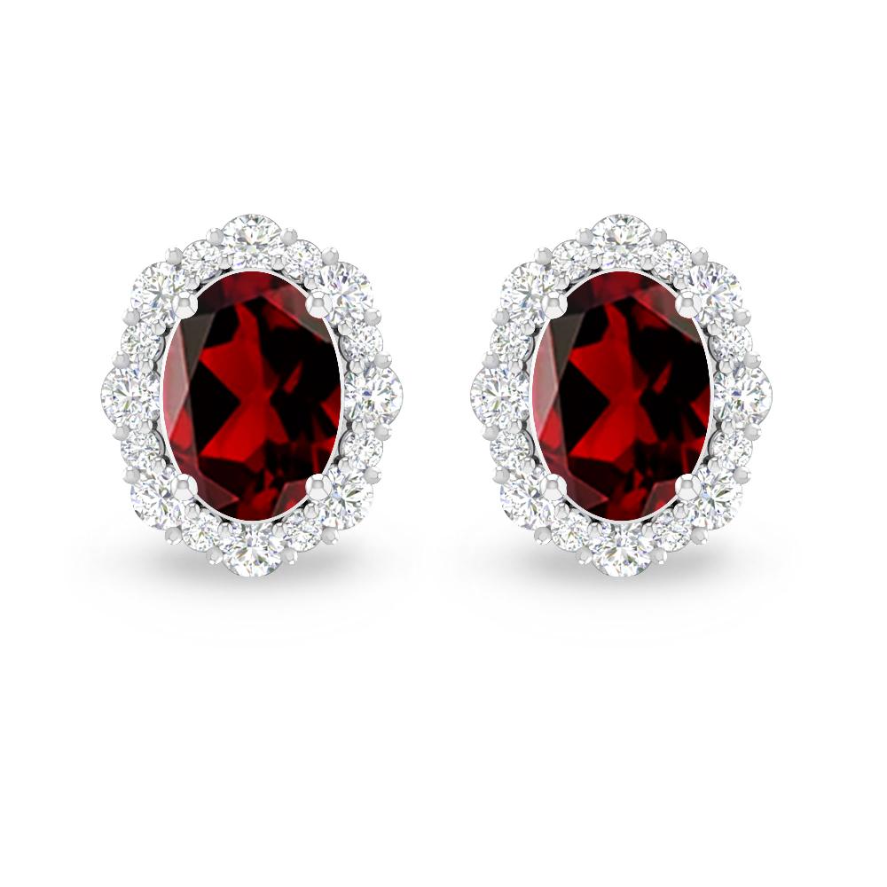 White Gold - Garnet