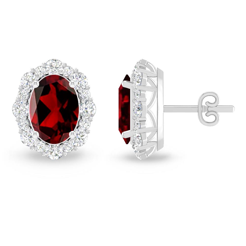 White Gold - Garnet