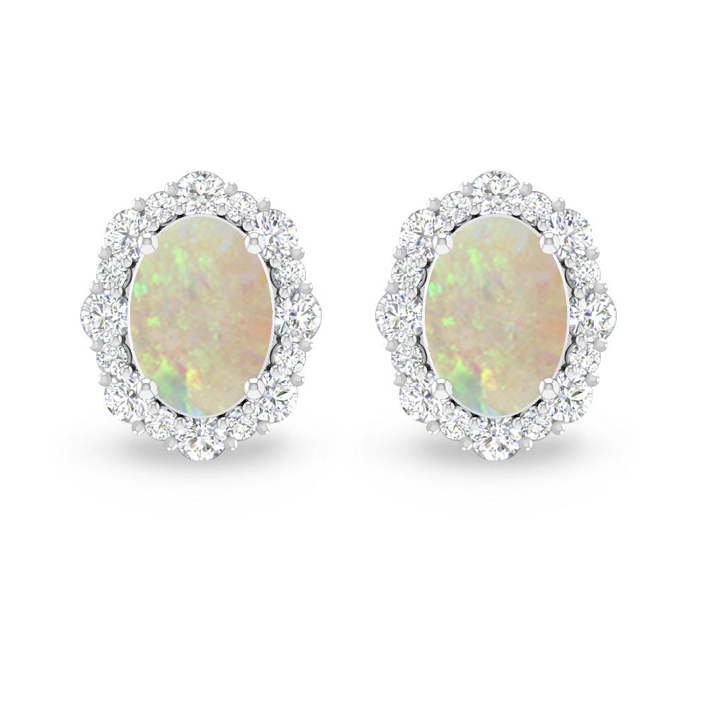 White Gold - Opal