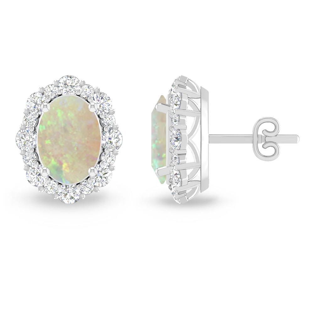 White Gold - Opal