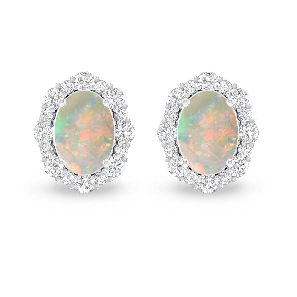 White Gold - Opal