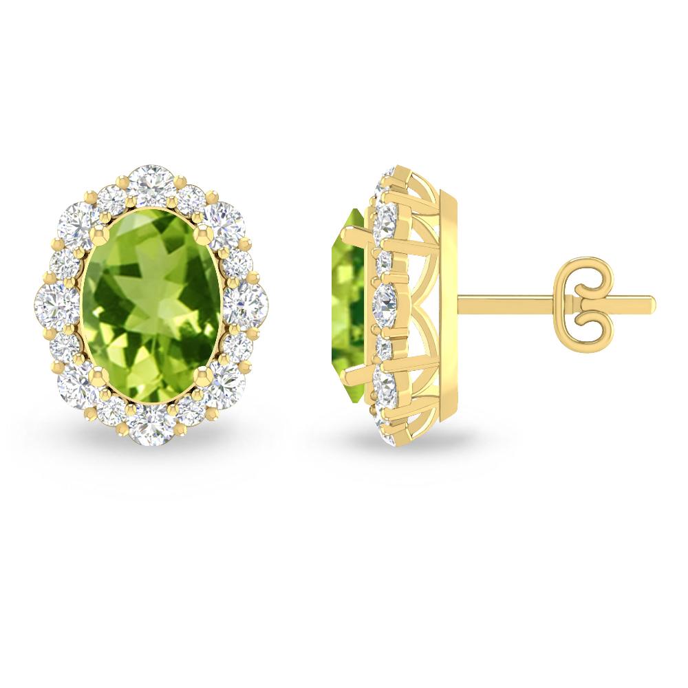 Yellow Gold - Peridot