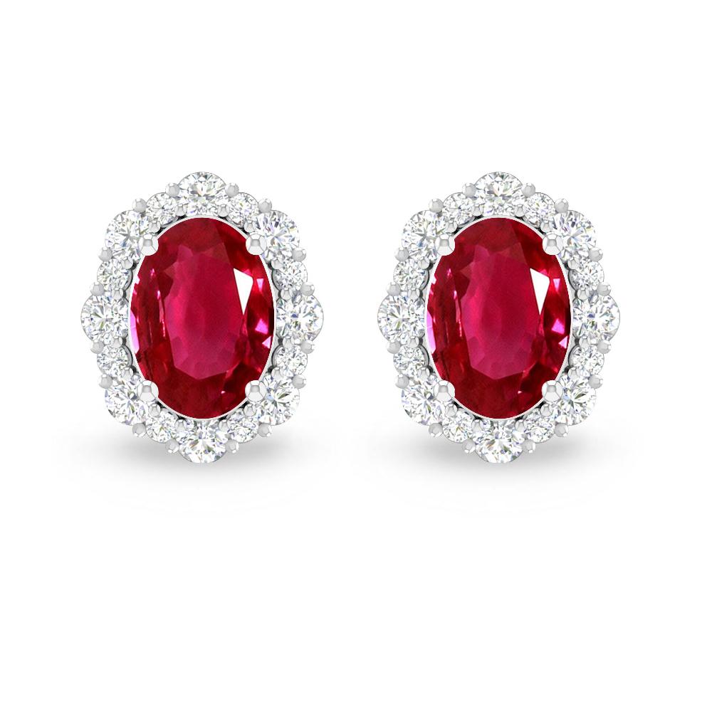 White Gold - Ruby