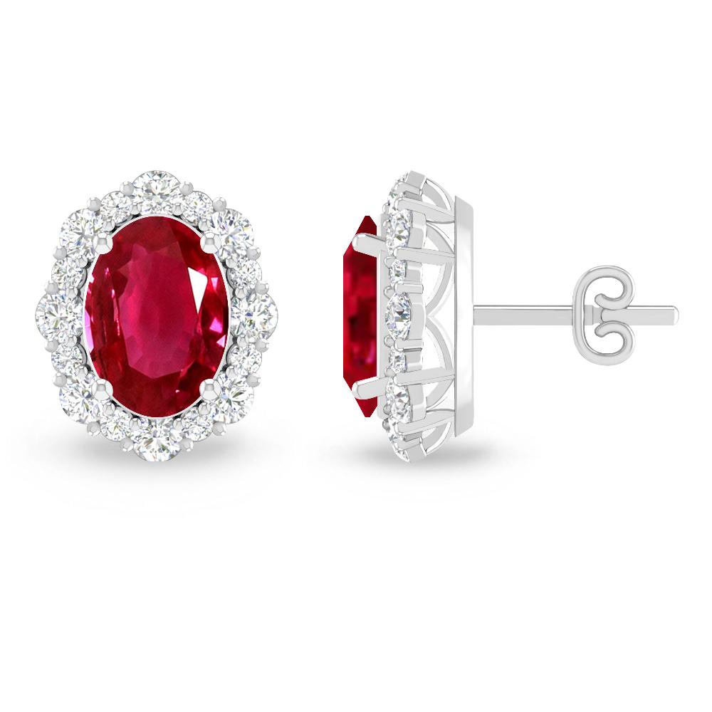 White Gold - Ruby