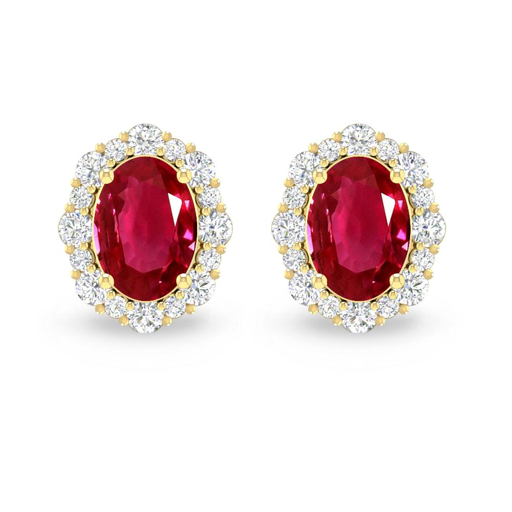 Yellow Gold - Ruby