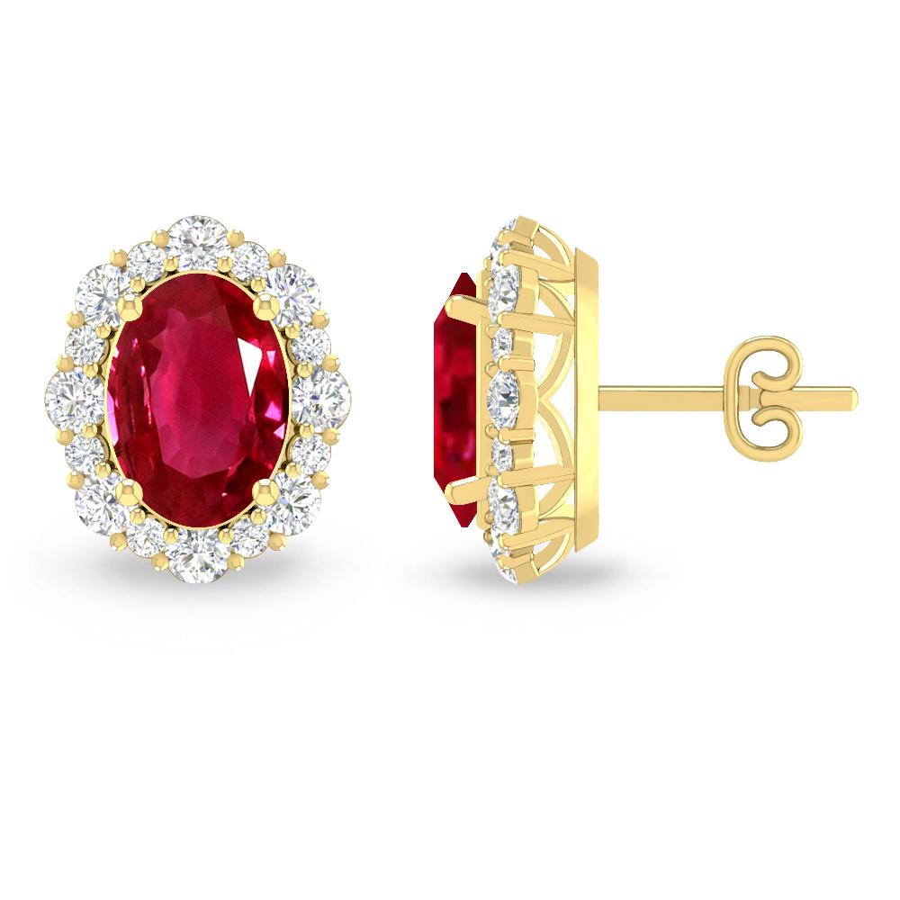 Yellow Gold - Ruby