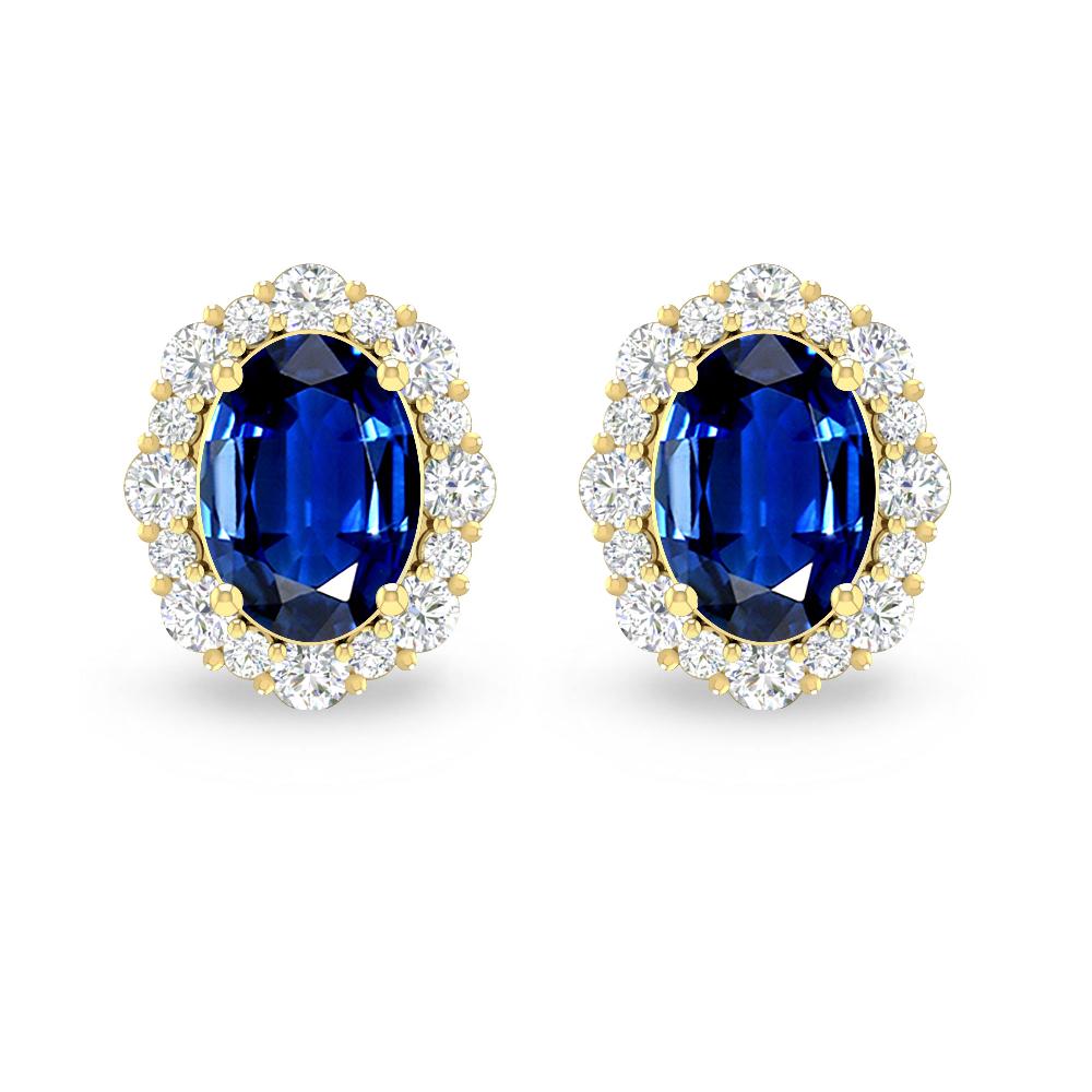 Yellow Gold - Sapphire