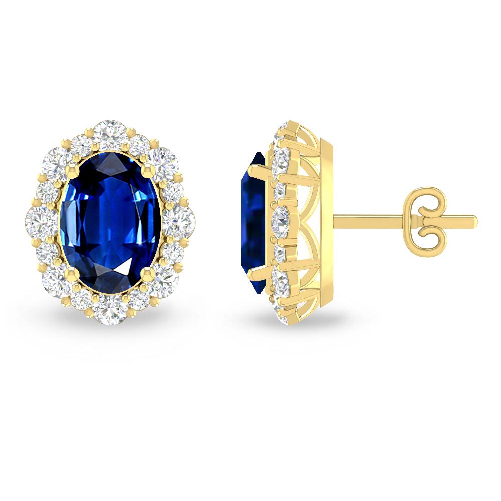 Yellow Gold - Sapphire