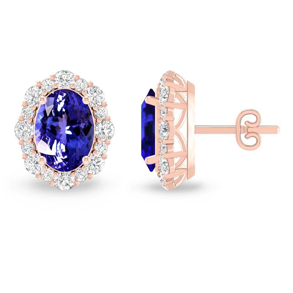 Rose Gold - Tanzanite