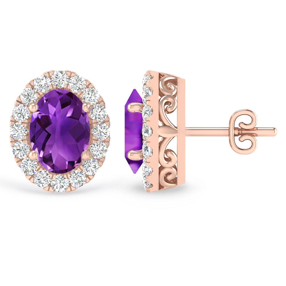 Rose Gold - Amethyst