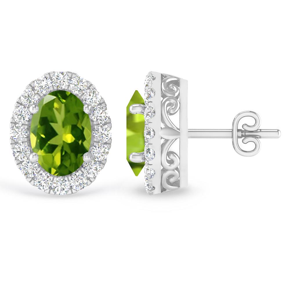 White Gold - Peridot