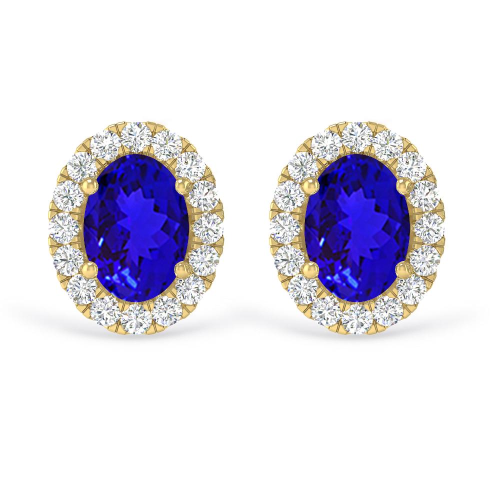 Yellow Gold - Tanzanite