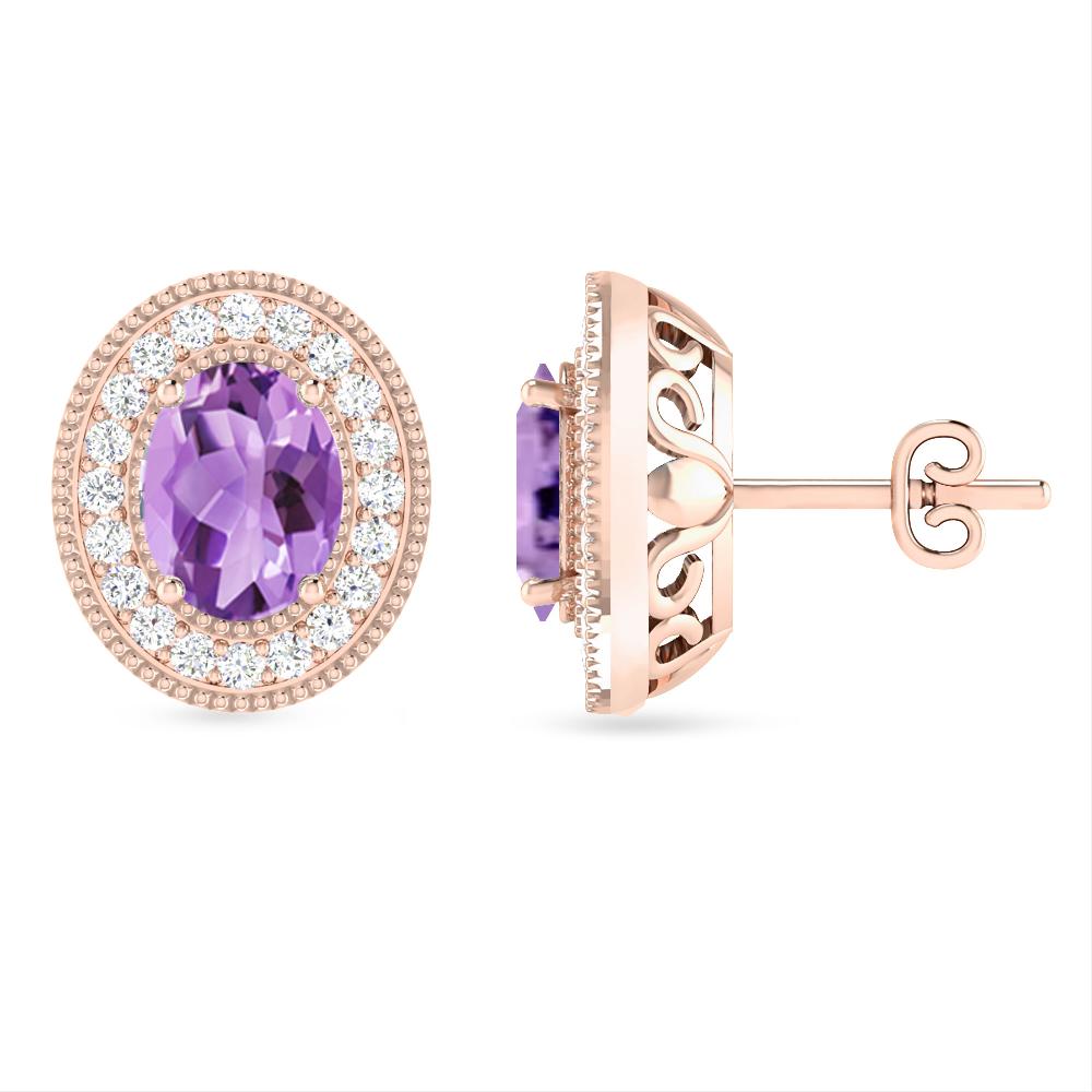 Rose Gold - Amethyst