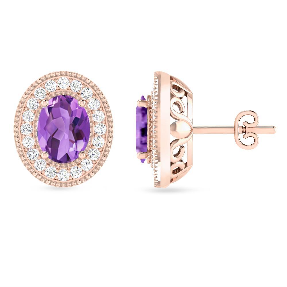 Rose Gold - Amethyst