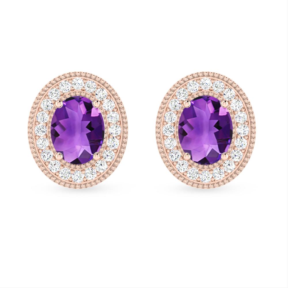 Rose Gold - Amethyst