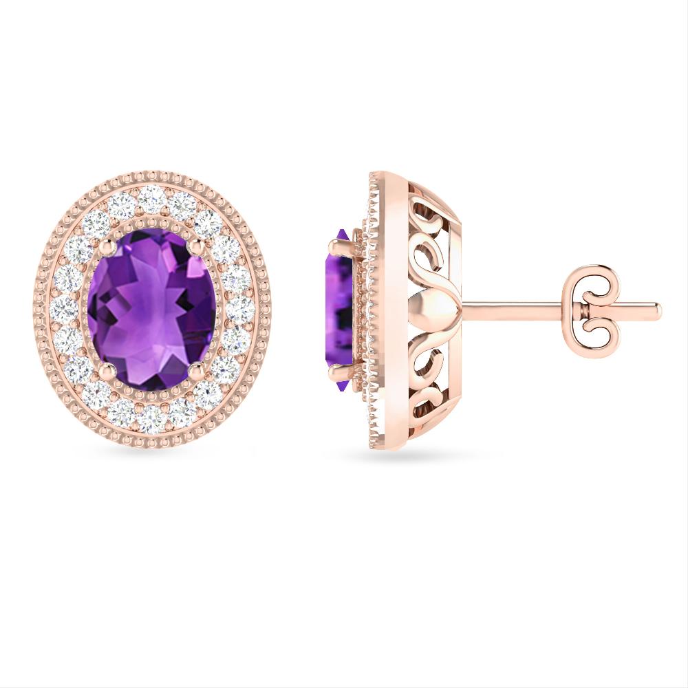 Rose Gold - Amethyst