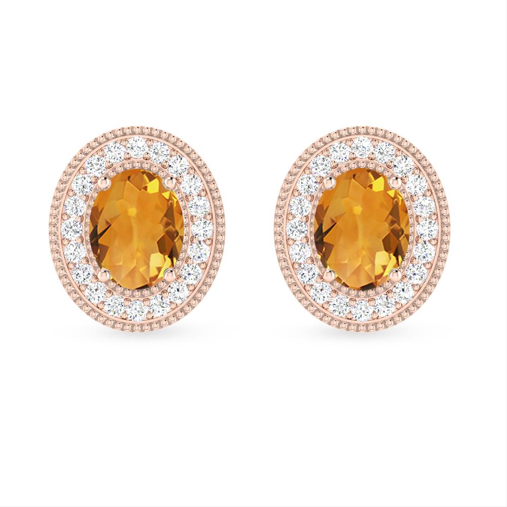 Rose Gold - Citrine