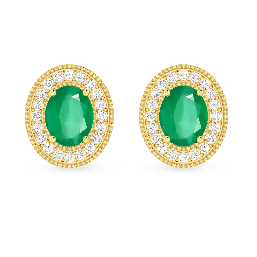 Yellow Gold - Emerald