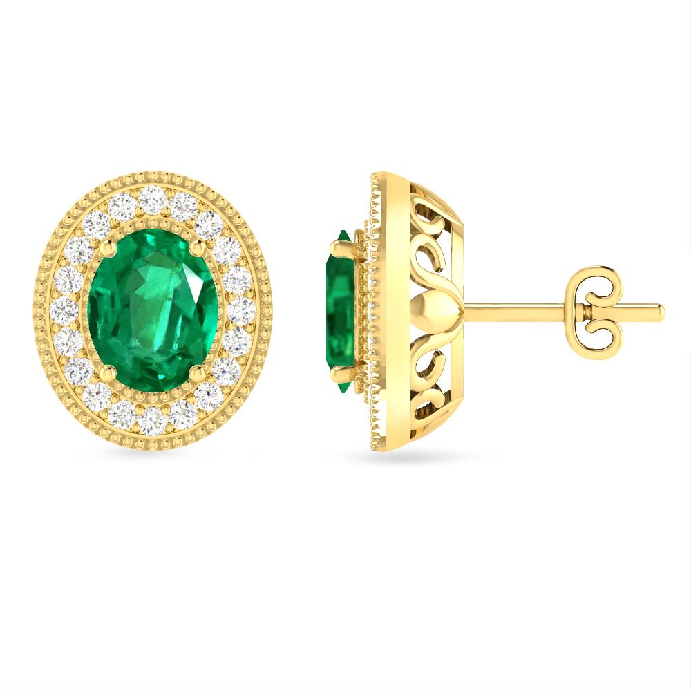 Yellow Gold - Emerald