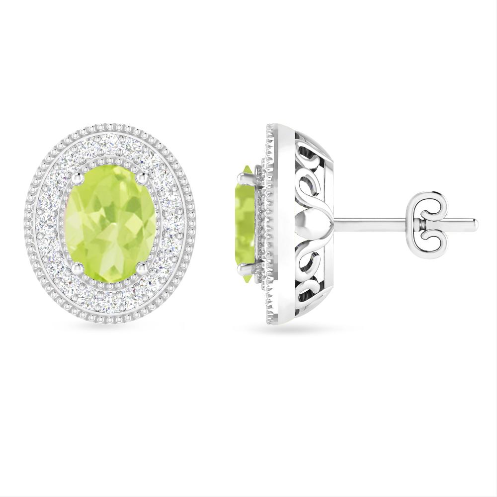 White Gold - Peridot