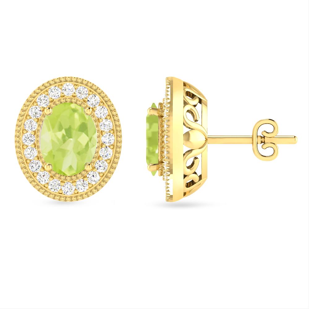 Yellow Gold - Peridot