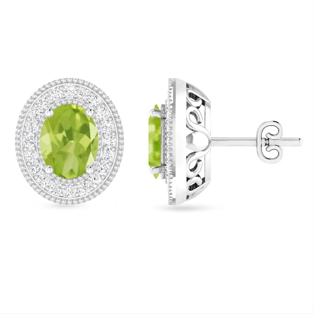 White Gold - Peridot